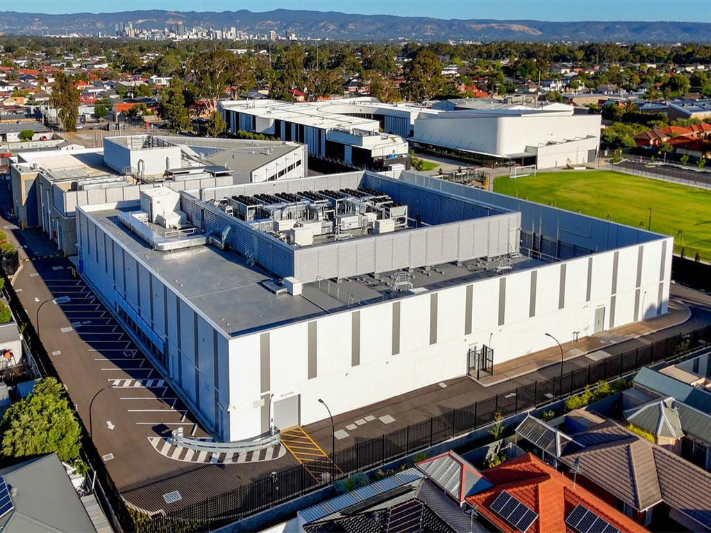 Floor preparation works — DCI ADL02 data centre