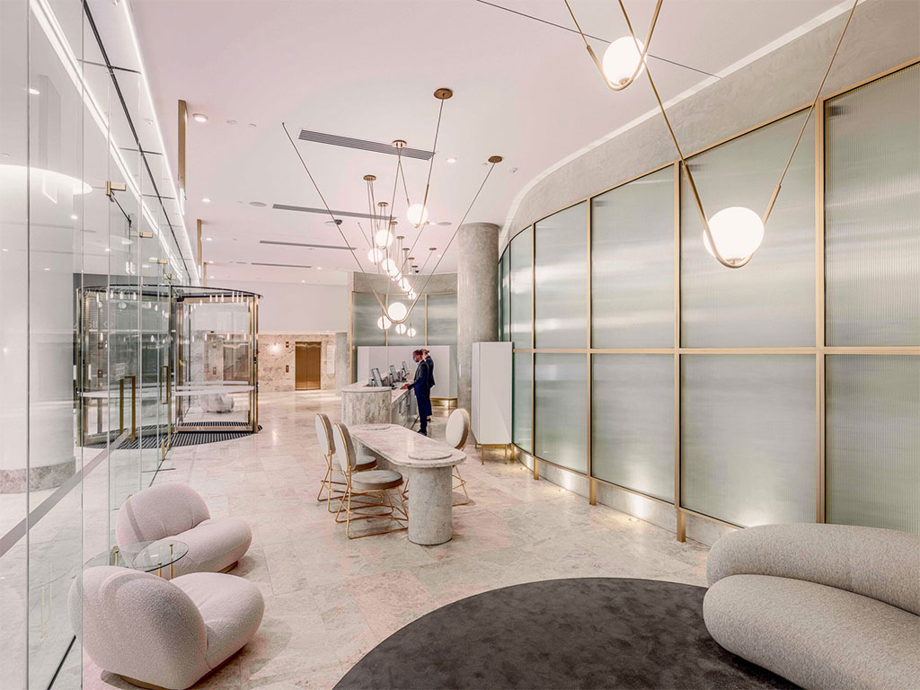 SkyCity Adelaide Casino hotel lobby — completed floor finish