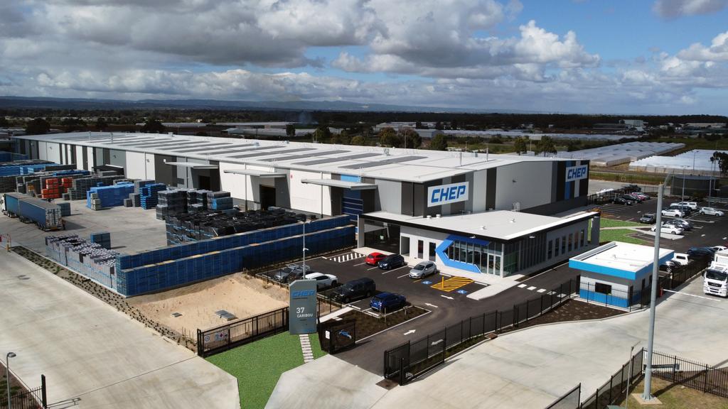 Polyurethane floor coating — CHEP Direk Service Centre