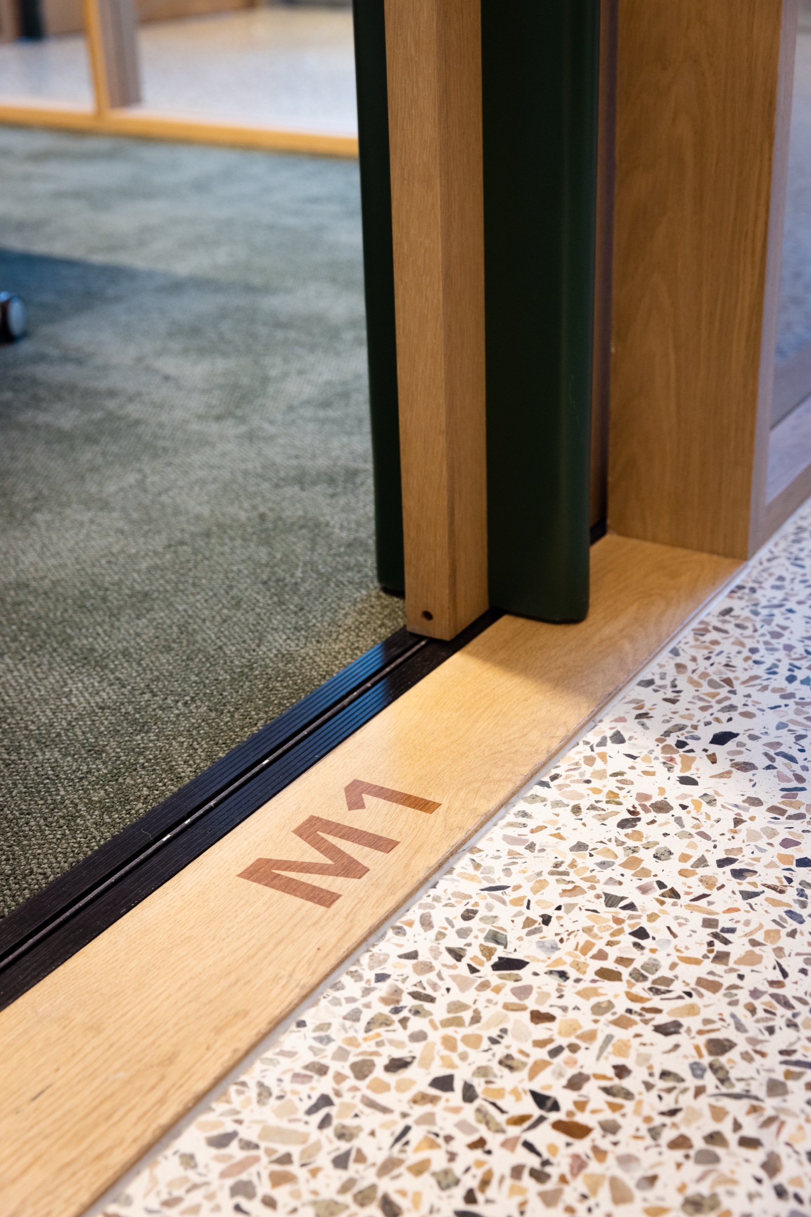 High-gloss polished concrete — Shape Construction project