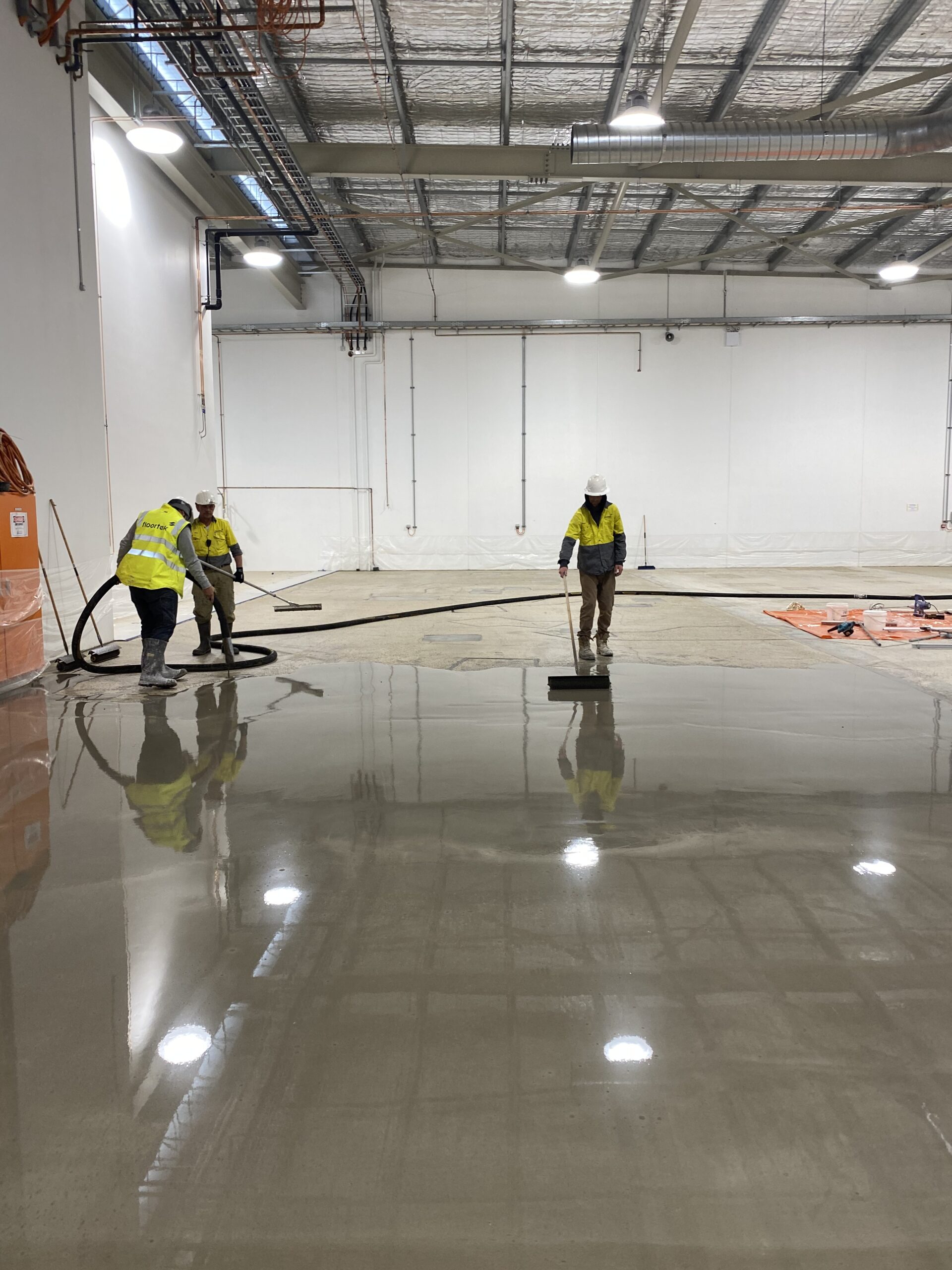 Cementitious overlay application — PMB Defence Edinburgh